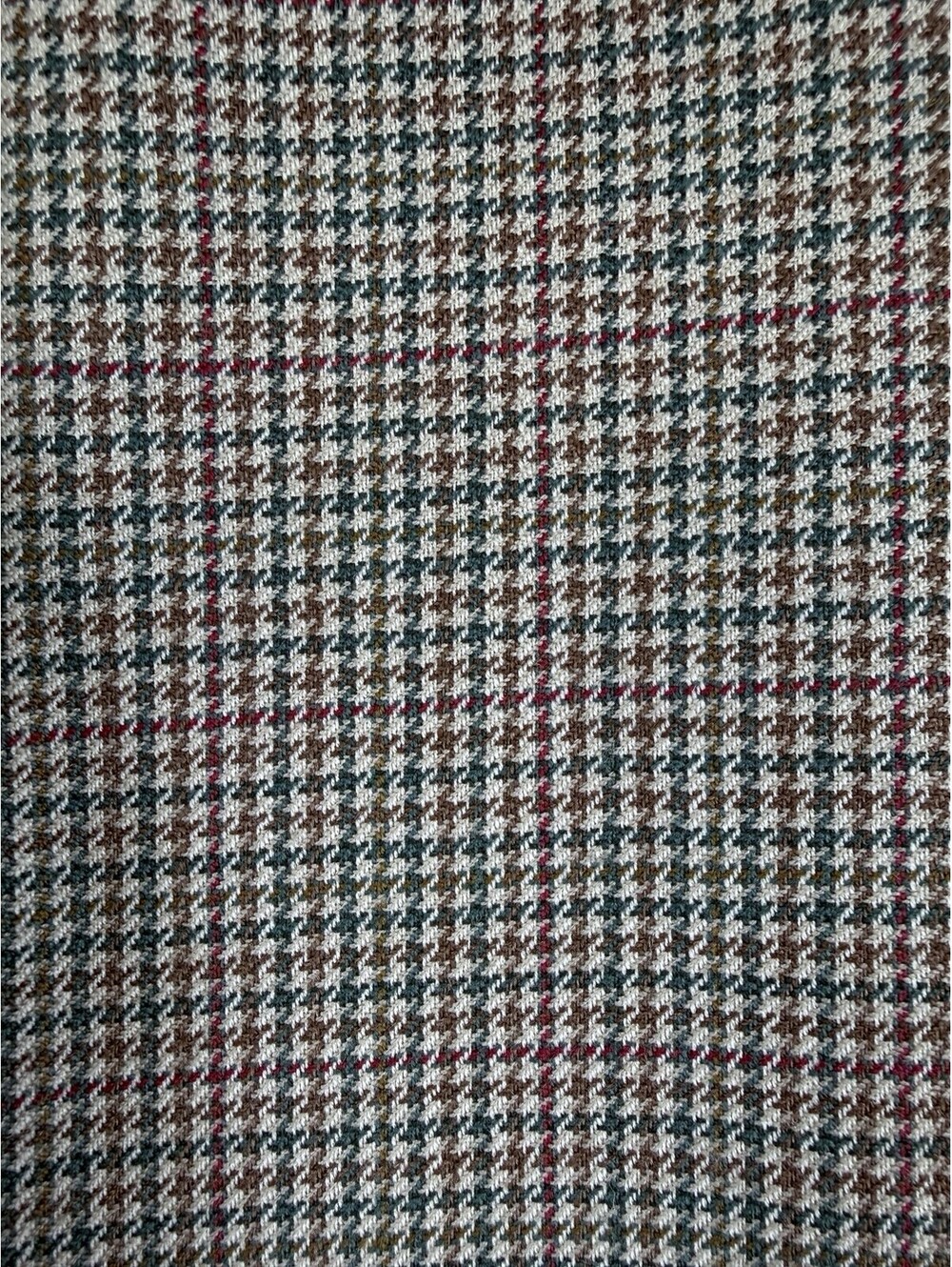 Pendleton Wool Pants 8 Petite Brown Houndstooth Made In USA Lined 8P Vintage